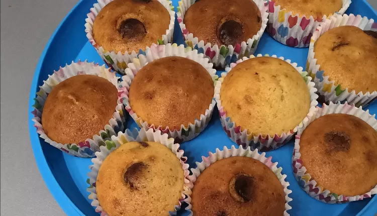 Кексы с шоколадом