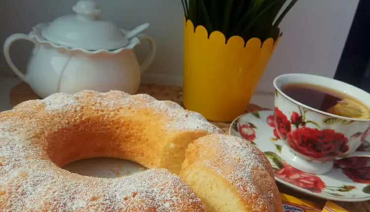 Лимонный кекс