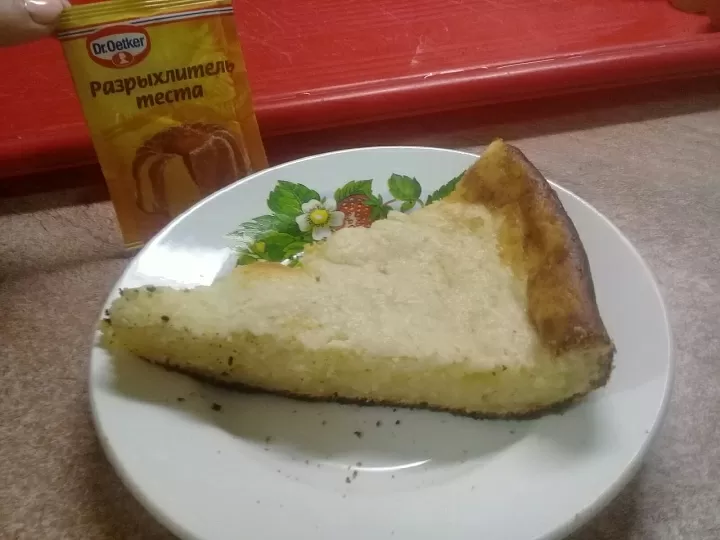 Шикарный творожный кекс фото