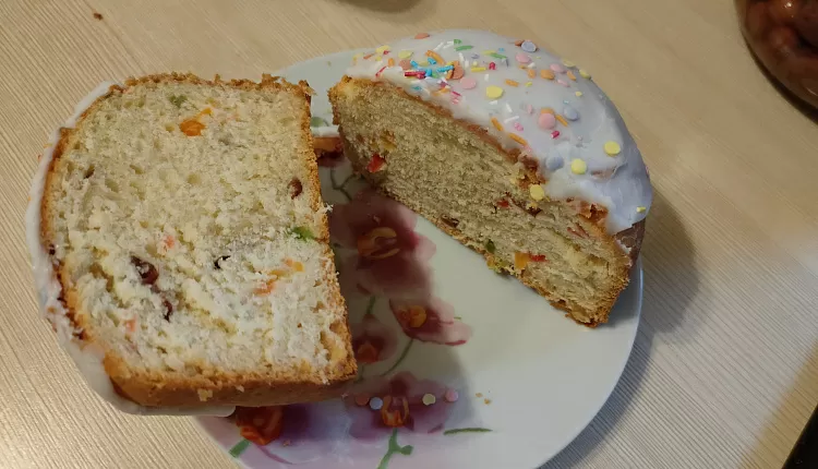 Классический пасхальный кулич