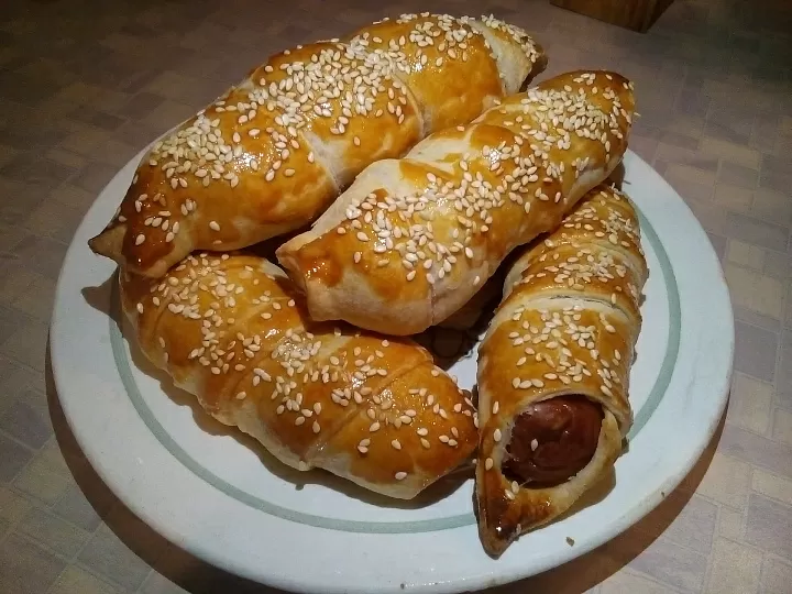 Сосиски в тесте фото рецепта
