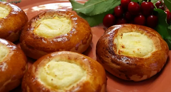 Вкусные ватрушки с творогом фото рецепта