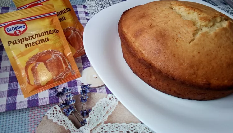 Лимонный кекс