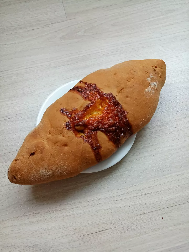 Булка с сыром "хачапури" фото рецепта