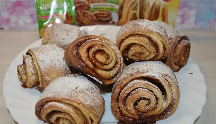 Булочки с корицей