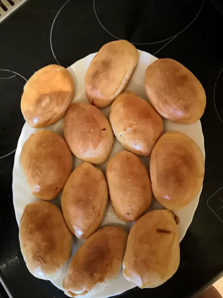 Пирожки с капустой на майонезе фото рецепта