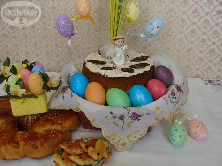 Кулич апельсиновый фото