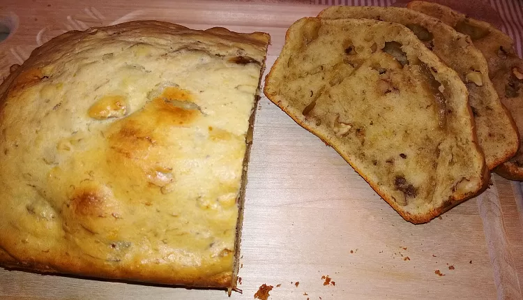 Банановый кекс