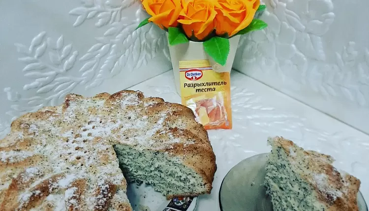 Маковый пирог