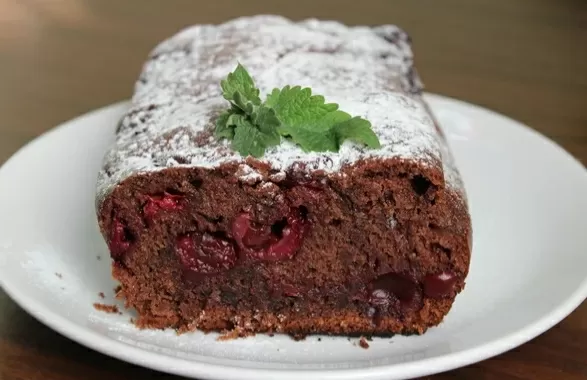 Вишнёвый кекс. фото