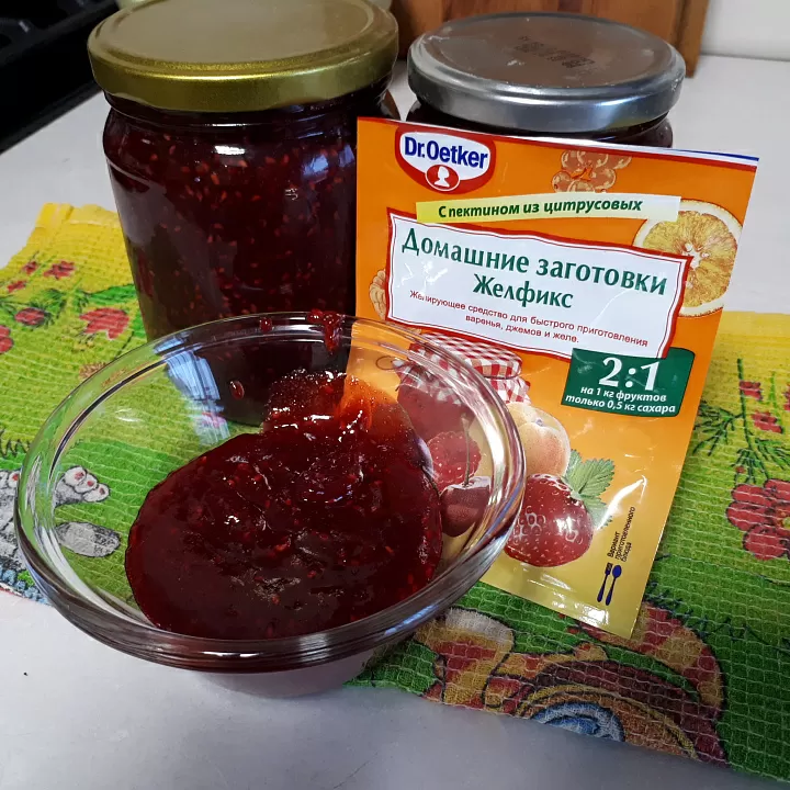 Малиновое варенье на зиму фото