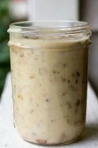 Каша с желе (ленивая овсянка)
