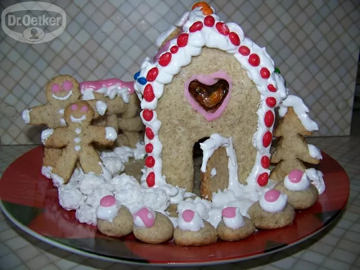 Праздничный домик фото рецепта