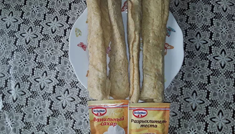Рецепт из детства - вафельные трубочки