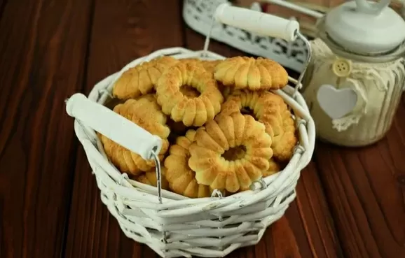 Творожное печенье фото