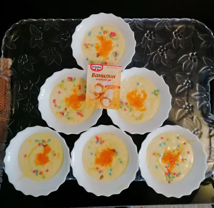 Творожный Мусс с Изюмом  фото рецепта
