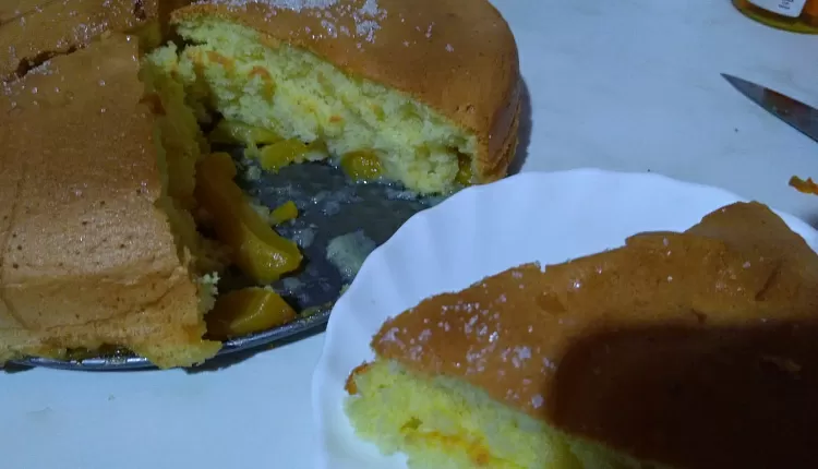 Классическая шарлотка с яблоками