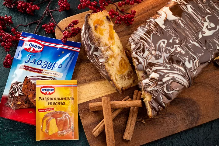 Быстрый рождественский кекс фото