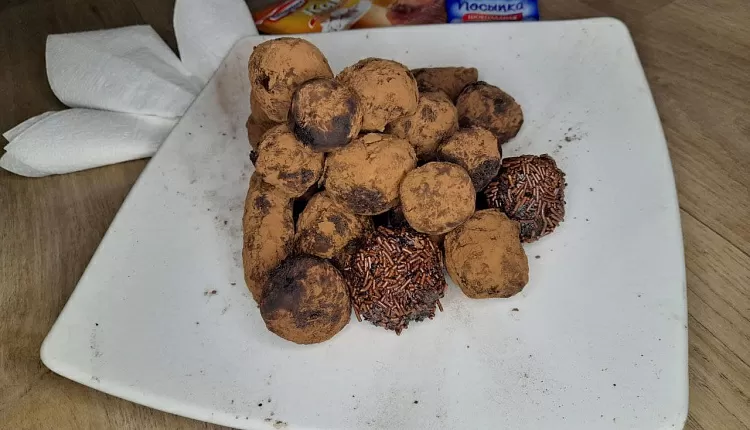 Классический шоколадный трюфель
