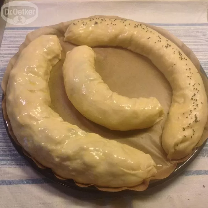Яблочный штрудель фото