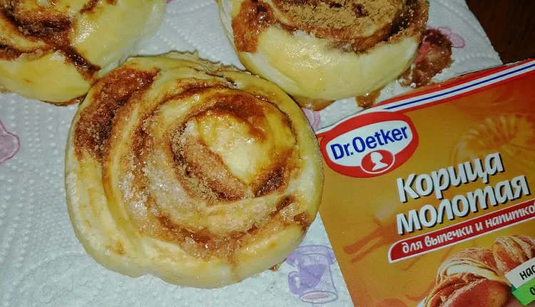 Булочки с корицей