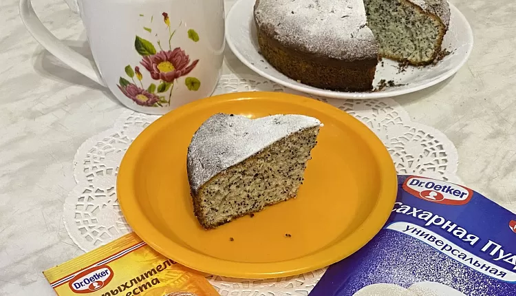 Маковый пирог