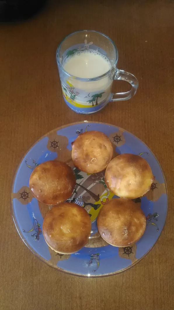 Несладкие кексы на кефире фото