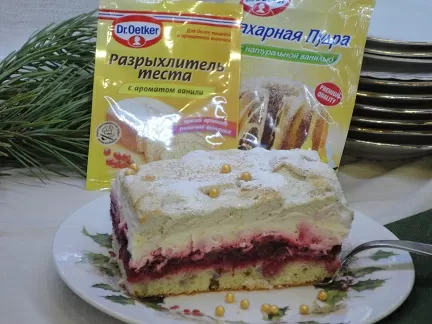 Торт "Белоснежка"