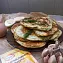 Сырные оладушки с зеленью