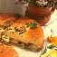 Заливной пирог с курицей и грибами 