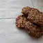 Овсяное печенье с жареным арахисом
