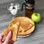 Tender pancakes with milk