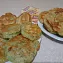 Сырные оладушки с зеленью