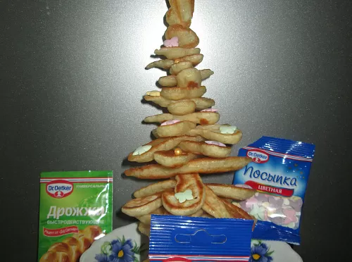 Фото рецепта румяная елочка