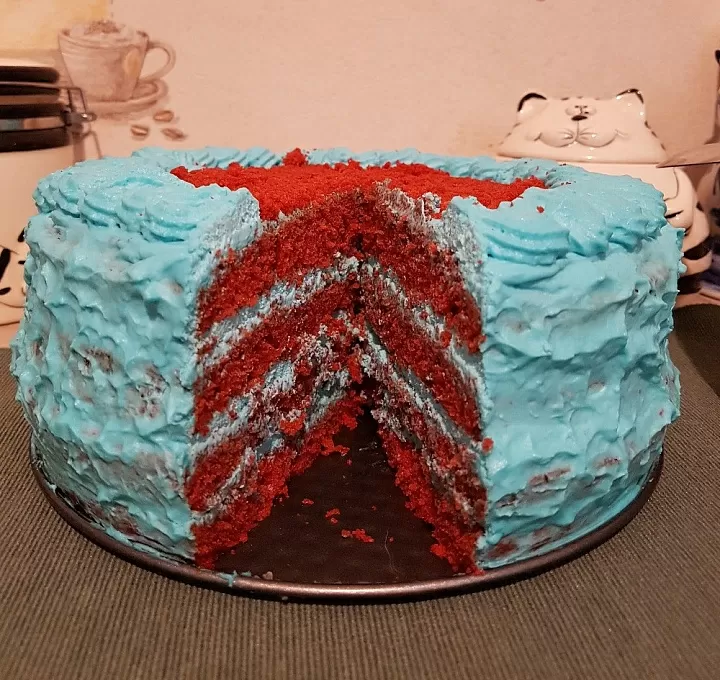 Торт "Красный бархат" фото