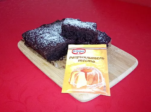 Фото рецепта Брауни для диабетиков