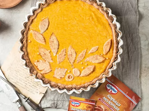 Фото рецепта Тыквенный тарт