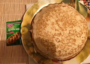 Блины на дрожжах