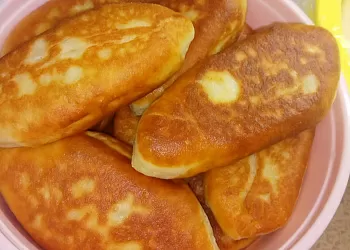 Пирожки с картошкой и печенью