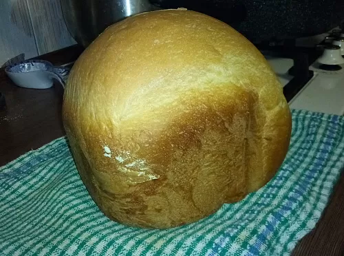 Хлеб на молоке в хлебопечке
