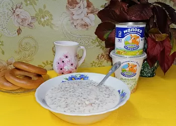 Гречневая каша с курагой