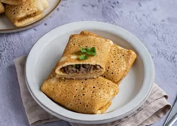 Блины с мясом