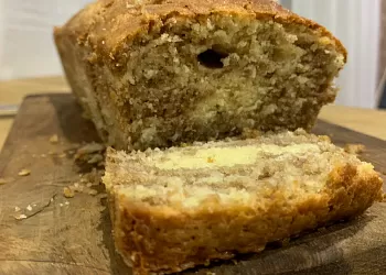 Кокосовый мраморный кекс