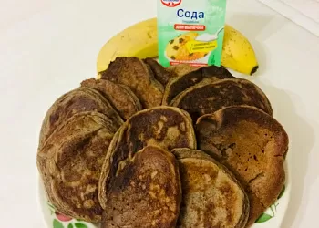 Шоколадные оладья