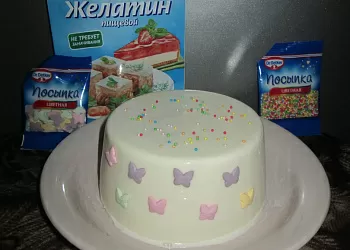 Сметанное желе