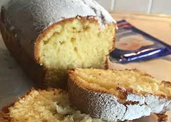 Лимонный кекс