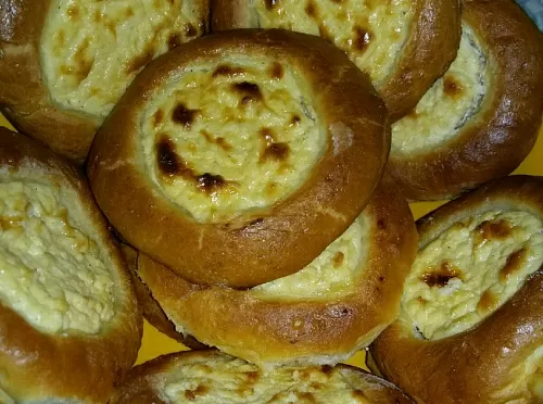 Фото рецепта Творожные ватрушки