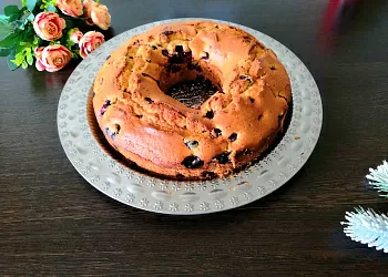 Ежевично-смородиновый кекс