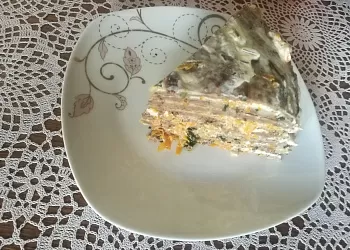 Печёночный торт