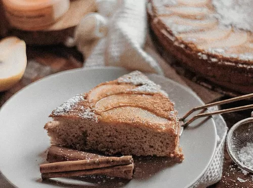 Фото рецепта Пирог с грушей 